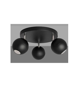 spor led avize hareketli başlık os ram led  gün ışığı ampullü küre led spot üçlü