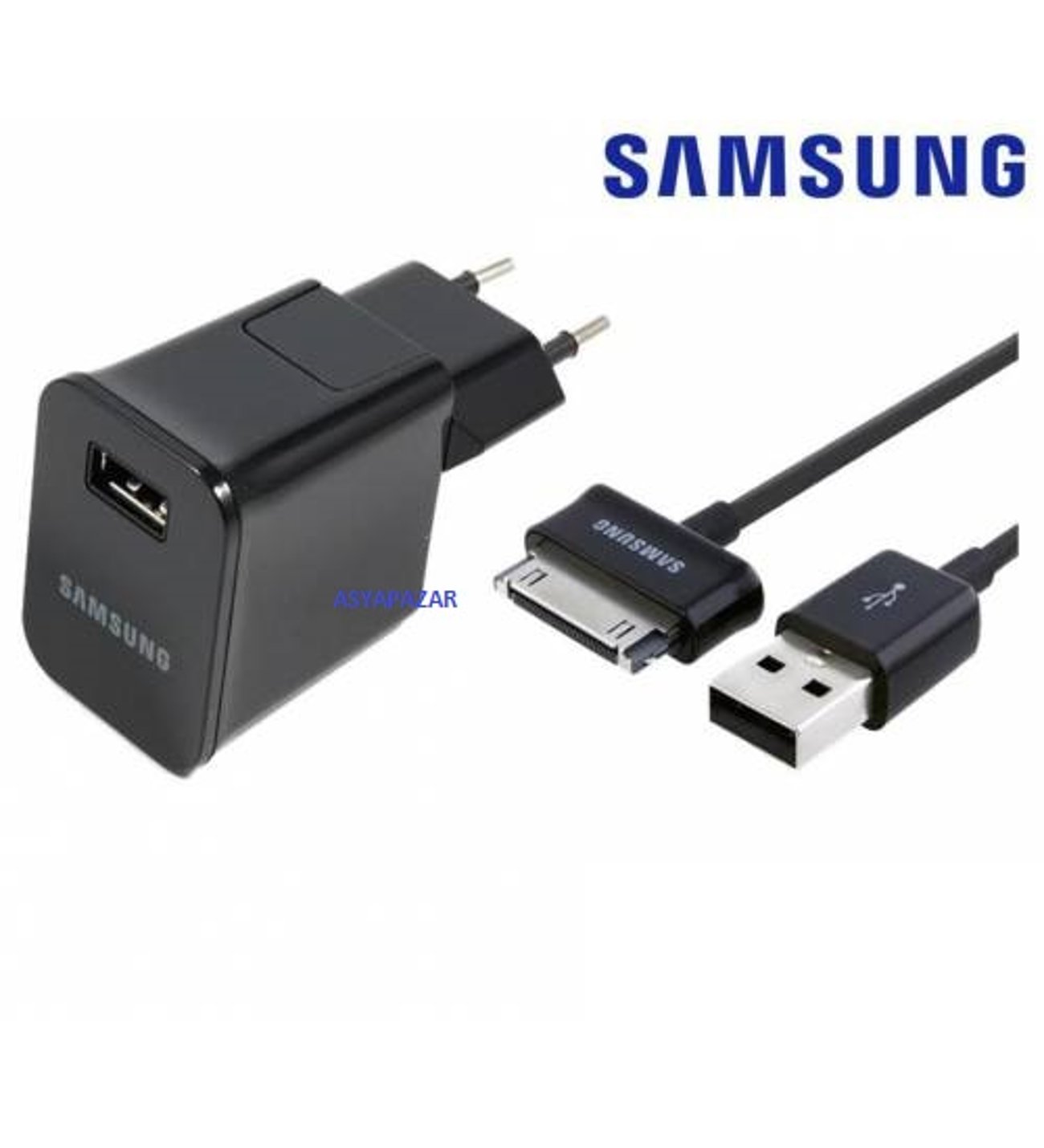 Samsung Galaxy Note 10.1 Tab Şarj Aleti ve Usb Kablo