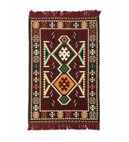 Shark Anadolu Kilim Bordo (Çok Renkli)