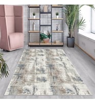 Çok Renkli Batik Desen Renk Geçişli Yıkanabilir Kaymaz Taban Leke Tutmaz Modern Salon Halısı ve Yolluk