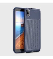 Xiaomi Redmi 7A Kılıf Esnek Soft Karbon Tasarım Legion Serisi (Lacivert)