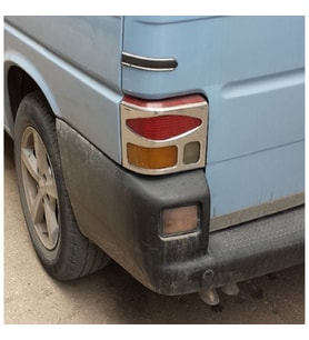 VW T4 Transporter Krom Stop Çerçeve 2 Parça 1995-2003 Arası Paslanmaz Çelik