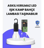 Çok Yönlü Asma Kancalı Kamp Işığı