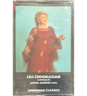 (Plak Değildir KASET tir) Lili Chookasian Armenian Classics Açılmamış Jelatininde Kaset