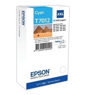 Tonersepeti Epson T7012XXL C13T70124010 Orjinal Mavi Kartuş