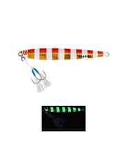 Fujin Valhalla Darksea 100gr Metal Jig Yem Gold Zebra Glow