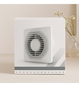 Banyo Tuvalet Havalandırma Aspiratörü 4 inç (12W, 100 m³/h)