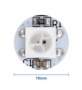 1 Bit Neopixel Ws2812B 5050 Rgb Led Modül 5050 Adreslenebilir
