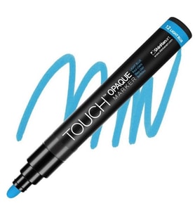TOUCH OPAQUE SU BAZLI MARKER KALEM 1.5-2.3mm - MEDIUM PACK LIGHT BLUE 12 - SH8613003-2021