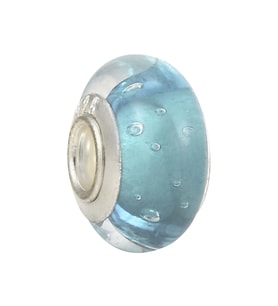 Nur Silver Murano Taşlı Gümüş Charm NUR-BL01792