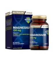 Nutraxin Magnesium Citrate 250 mg Takviye Edici Gıda 60 Tablet