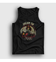 Presmono Unisex Siyah Dream On Aerosmith Atlet 349343tt