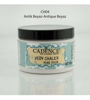 Cadence Very Chalky Home Decor Mobilya Boyası 150 ml. CH-04 ANTİK BEYAZ 
