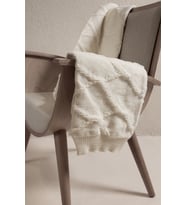 Koza Home Espuma De Mar Krem Çift Kişilik Battaniye 37125