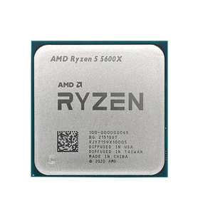 AMD Ryzen 5 5600X TRAY 3.7-4.6 GHz 6 Çekirdek 7nm AM4 İşlemci Kutusuz