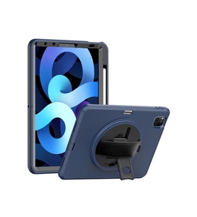 Newface Apple iPad Pro 11 (2018) Kılıf Hand Strap Tablet Kılıfı - Lacivert