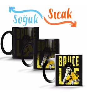 Bruce Lee Sihirli Kupa Bardak Porselen