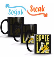 Bruce Lee Sihirli Kupa Bardak Porselen