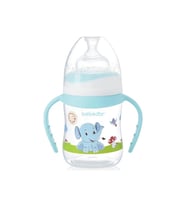 Bebedor Desenli Geniş Ağız Kulplu Biberon 150 Ml