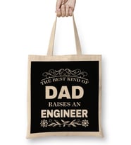 The Best Kind Of Dad Raises An Engineer Bez Çanta Uzun Saplı