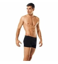 pilelistore Tutku 0114 Erkek  Licralı Penye Boxer (Siyah)