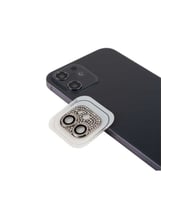 Apple iPhone 12 Uyumlu Zore CL-08 Kamera Lens Koruyucu (Gümüş)