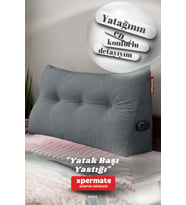 Yatak Başı Yastığı Sırt ve Bel Destek Yastığı 90 cm Yaslanma ve Dinlenme Yastığı