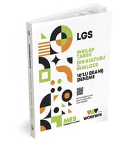 LGS İNKILAP TARİHİ – DİN KÜLTÜRÜ – İNGİLİZCE 10'LU Branş Deneme  Video Çözümlü (Çok Renkli)