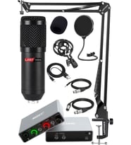 Midex Glx Paket-3 BM800 Mikrofon + Stüdyo Ses Kartı + Stand + Filtre