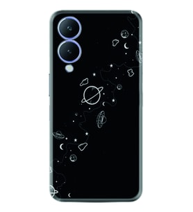 Vivo Y17S Kılıf Silikon Desen Özel Seri Planet 1620