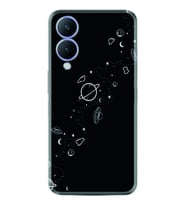 Vivo Y17S Kılıf Silikon Desen Özel Seri Planet 1620