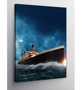 Kanvas Tablo Titanic