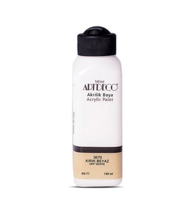 ARTDECO AKRİLİK BOYA 140 ML. KIRIK BEYAZ LV-Y-070R-3670