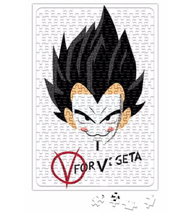 V For Vegeta Puzzle 240 Parça Yapboz