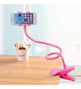 Pembe Renk Akrobat Telefon Tutucu Oynar Başlıklı