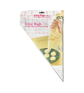 Tek Kullanımlık Şeffaf Naylon Krema Sıkma Torbası - 30 Cm. - 40 Adetlik 1 Paket