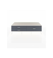 Kronos TV Ünitesi 3 Çekmeceli  176x59x51 Antrasit-Aytaşı/Antrasit