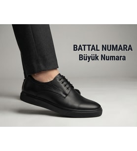 Growish GR0437 Hakiki Deri Büyük Numara 45 47 Numara Hafif EVA Taban Spor Klasik Erkek Baba Ayakkabısı Ayakkabı