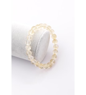 Sitrin Doğal Taş Bileklik 8 mm Küre Kesim
