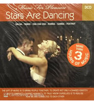 (Plak Değildir CD dir) CD Stars Are Dancing Salsa Tango Cha Cha Cha 3 CD lik Set Açılmamış Jelatininde CD (Karışık)