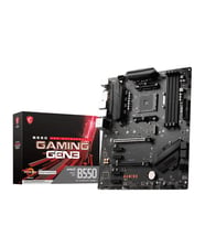 MSI MB B550 GAMING AM4 DDR4 4800(OC) HDMI DP 2x M.2 USB 10Gbps 1G LAN ATX