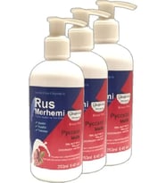 Tüylere 3 Adet 250 ml Ceviz Sütlü & Cevizli Russ Merhemi