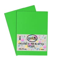 Oluklu Mukavva Renkli 50x70 2 Adet Artlantis Renkli Oluklu Mukavva 2 Adet 50*70 (Yeşil)