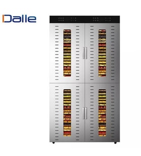 Dalle SS-80H Paslanmaz Çelik 80 Tepsili Çift Katmanlı Gıda Kurutma Makinesi