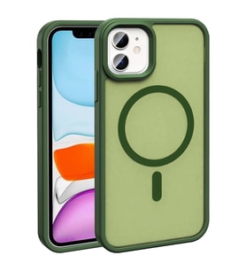 Apple iPhone 11 Kılıf M-safe Şarj Özellikli Mat Arka Yüzey Zore Sio Kapak
