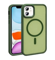 Apple iPhone 11 Kılıf M-safe Şarj Özellikli Mat Arka Yüzey Zore Sio Kapak