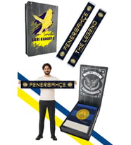 UNISEX FENERBAHÇE THE LEGEND ŞAL UV KUTU HEDİYELİ