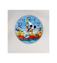 bilge çocuk Tasarımlı Duvar Saati 30 x 30 CM (Karışık)