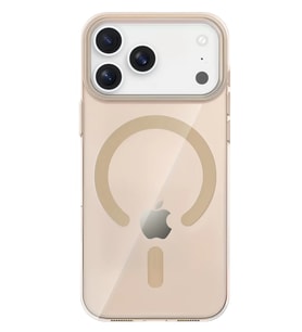 Mey İthalat® iPhone 17 Pro PC Blank Magsafe Kapak - Çöl Titanyum