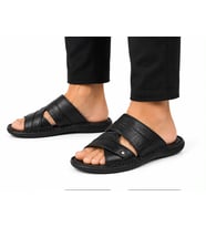 Trendyshose 6600 Doğal Deri Anatomic Erkek Terlik